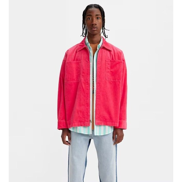 Levi's® Skate Corduroy Coat NWT Pink - Picture 2 of 6